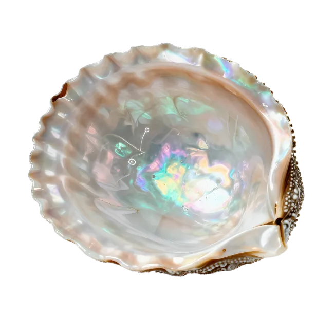 Iridescent Sea Shell Mother of Pearl
