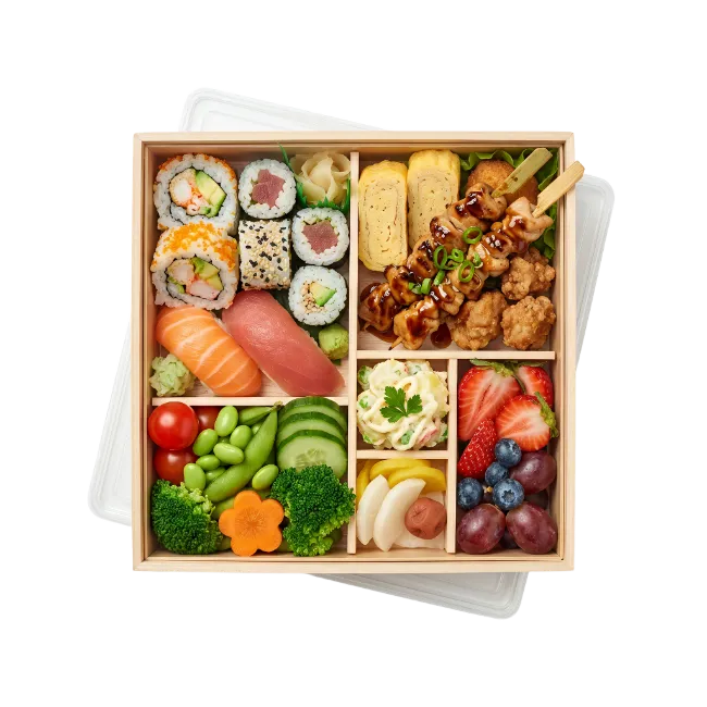 Japanese Bento Box Meal Assortment