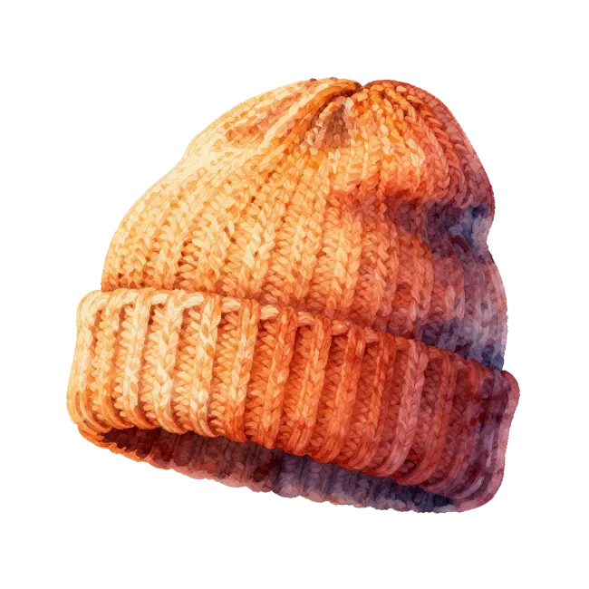 Knitted Winter Beanie Hat