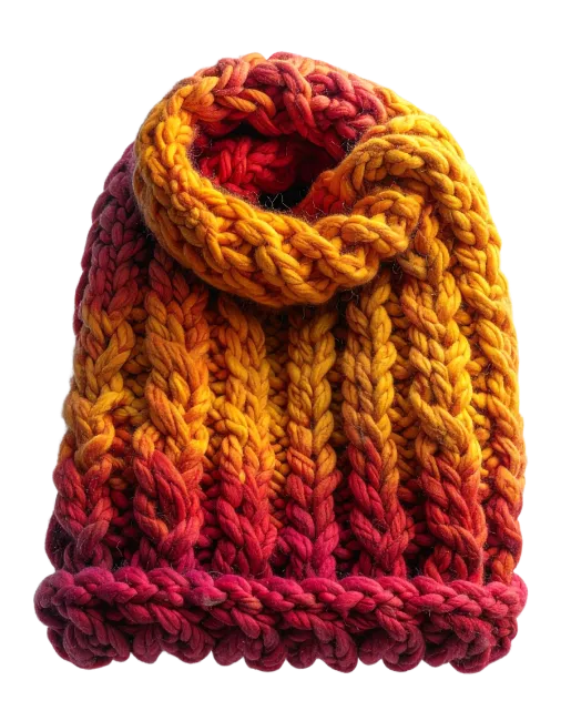 Knitted Winter Beanie Hat