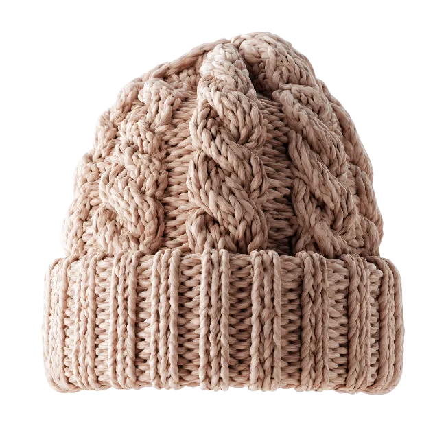 Knitted Winter Beanie Hat