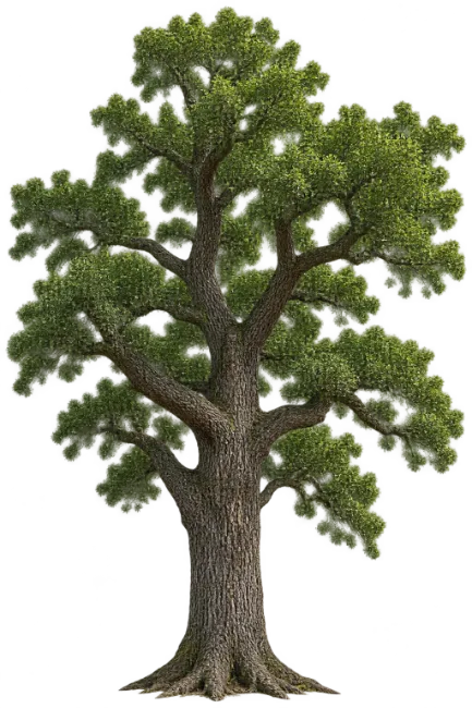 Large Deciduous Tree with Lush Green Foliage