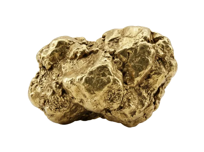 Large Gold Nugget Precious Metal