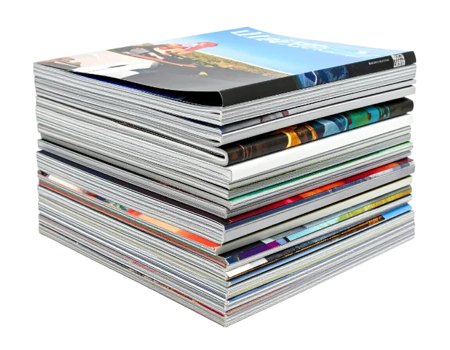 Large Stack of Assorted Magazines
