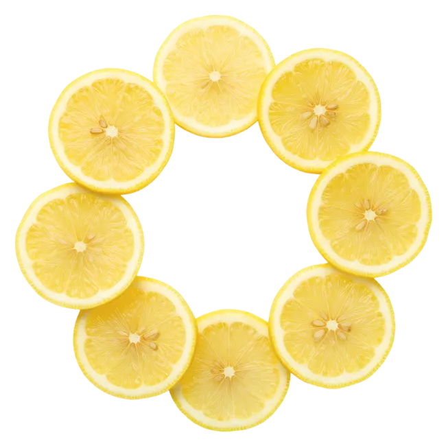 Lemon Slices Ring Composition