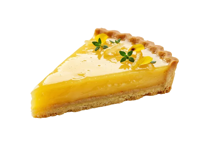 Lemon Tart Slice
