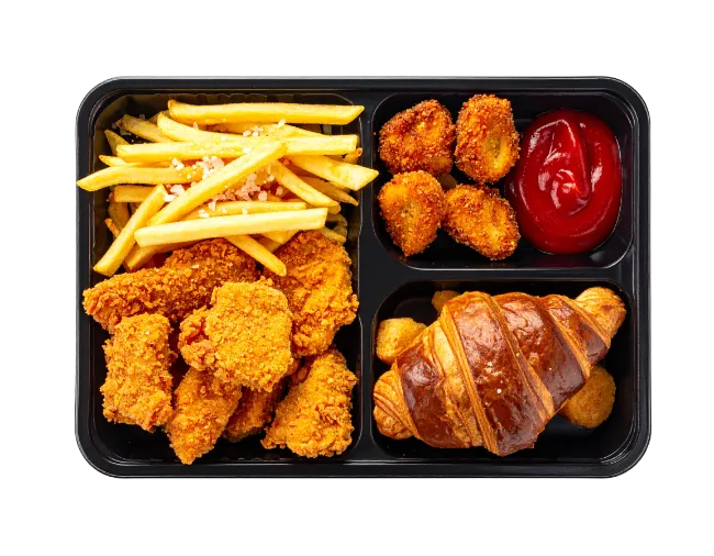 Loaded Fast Food Meal Box