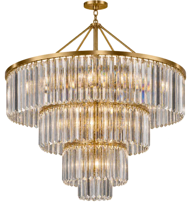 Luxury Multi Tier Crystal Chandelier