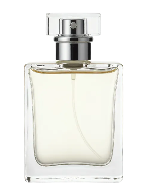 Luxury Perfume Bottle with Clear Glass