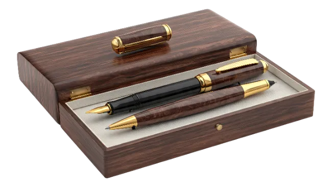 Luxury Wooden Pen Set in Box