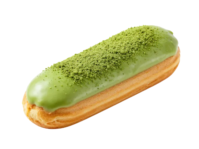 Matcha Green Tea Eclair Pastry