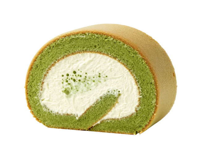 Matcha Green Tea Swiss Roll Cake