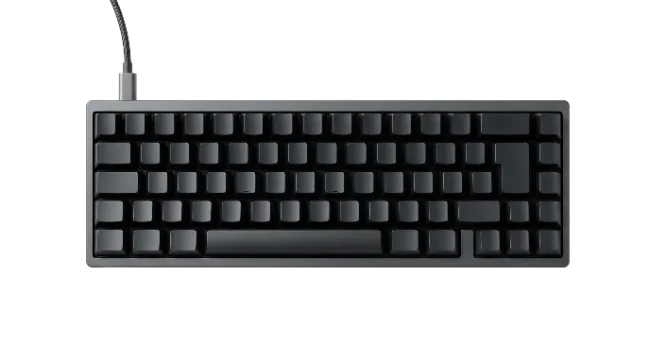 Mechanical Computer Keyboard with Black Keys