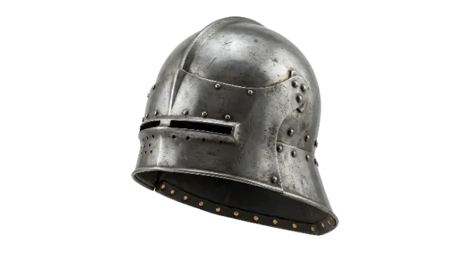 Medieval Knight Steel Helmet
