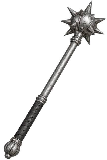 Medieval Spiked Mace Weapon