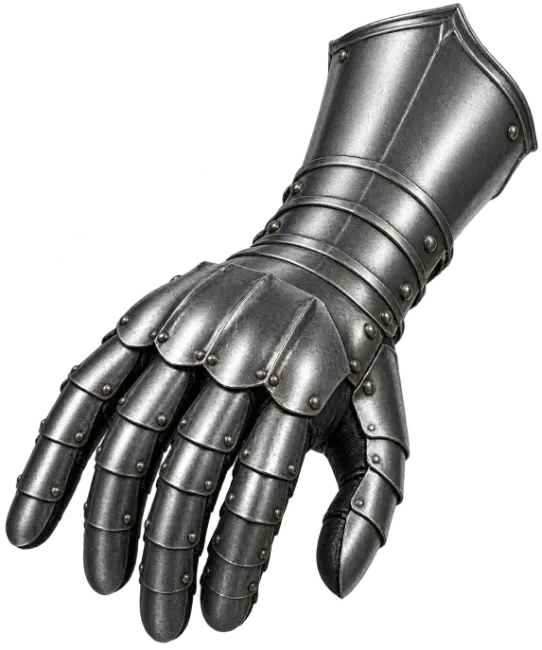 Medieval Steel Gauntlet Armor Glove