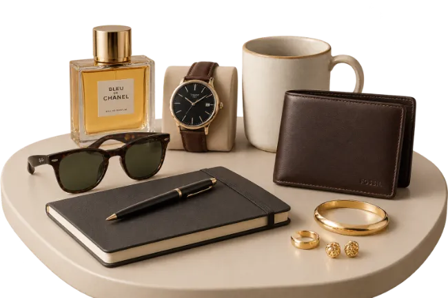 Mens Everyday Carry Accessories and Perfume