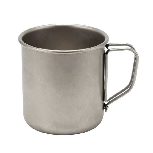 Metal Camping Mug with Handle