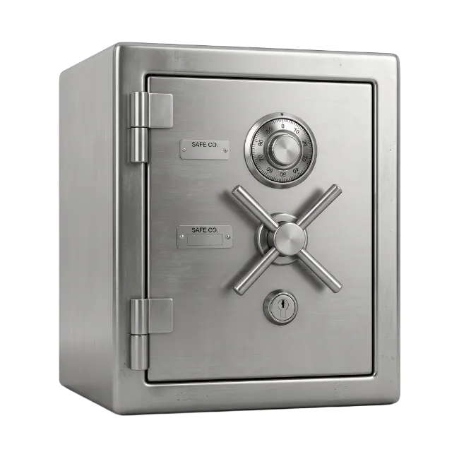 Metal Security Safe Box with Combination Dial