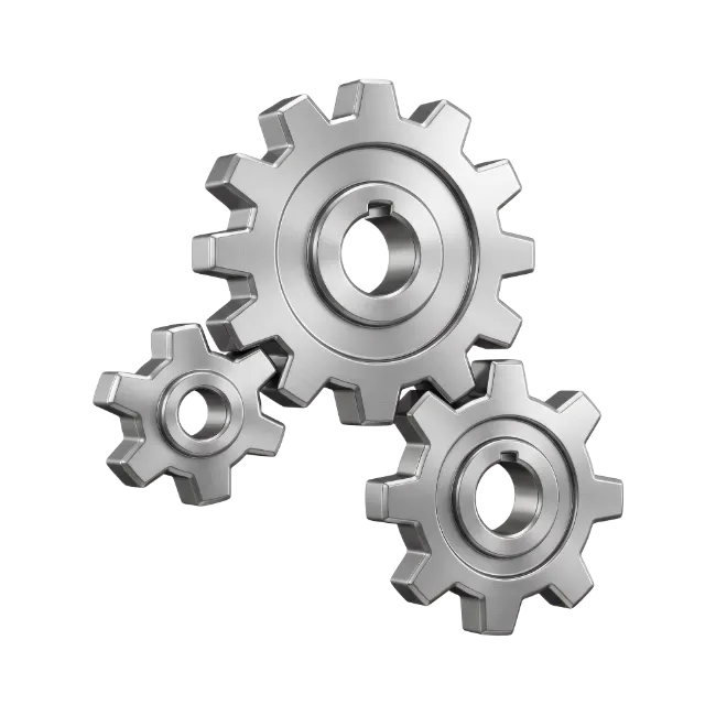 Metallic Gears Mechanism