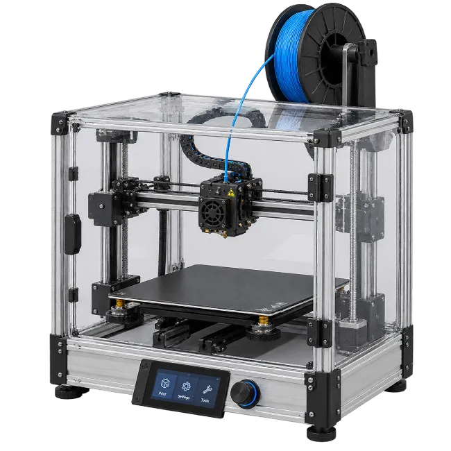 Modern 3D Printer with Enclosure