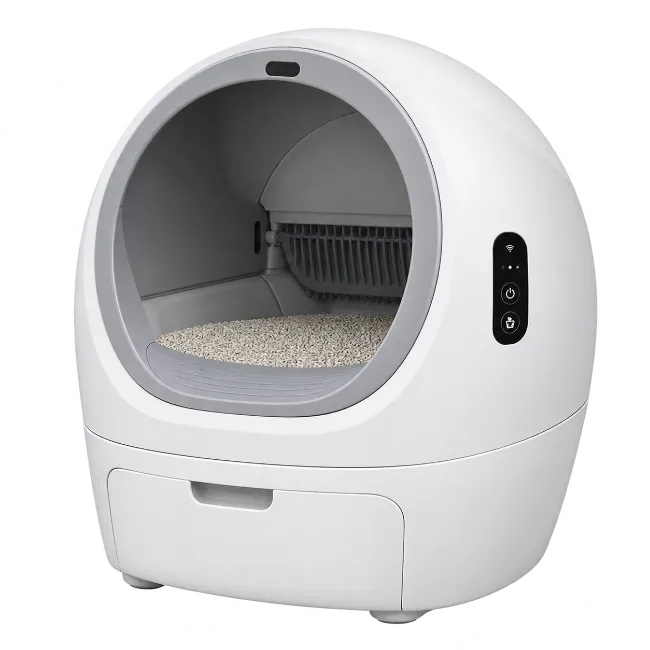 Modern automatic self-cleaning cat litter box
