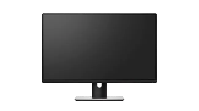 Modern Black Computer Monitor Display