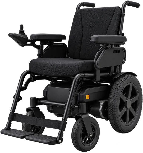 Modern Black Electric Wheelchair