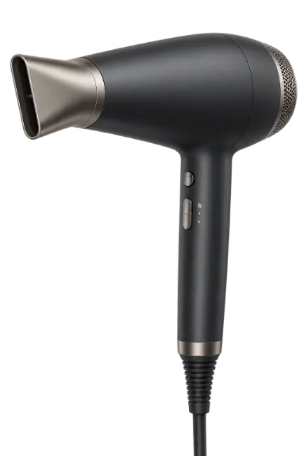 Modern Black Hair Dryer