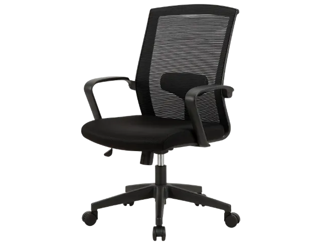 Modern Black Mesh Office Chair