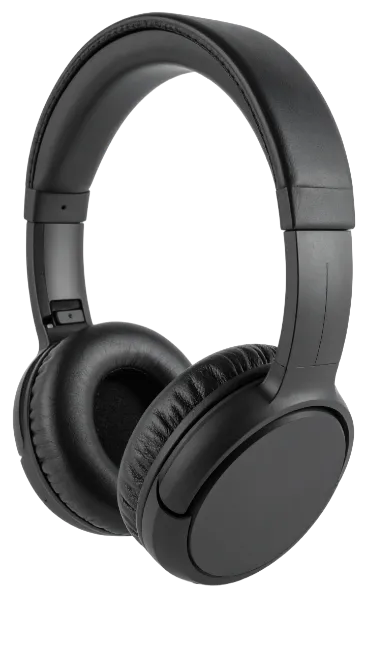 Modern Black Over Ear Headphones
