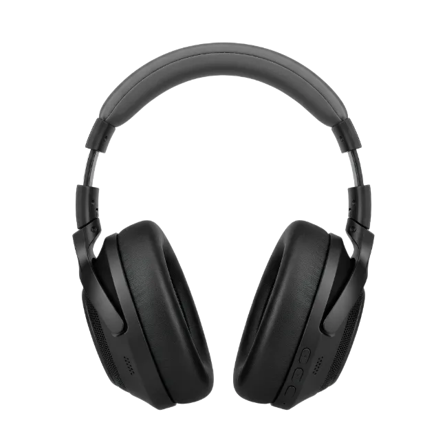 Modern Black Over Ear Headphones