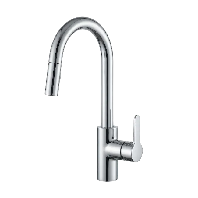 Modern Chrome Kitchen Sink Faucet