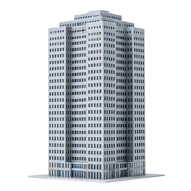Modern Corporate Skyscraper Building Architecture