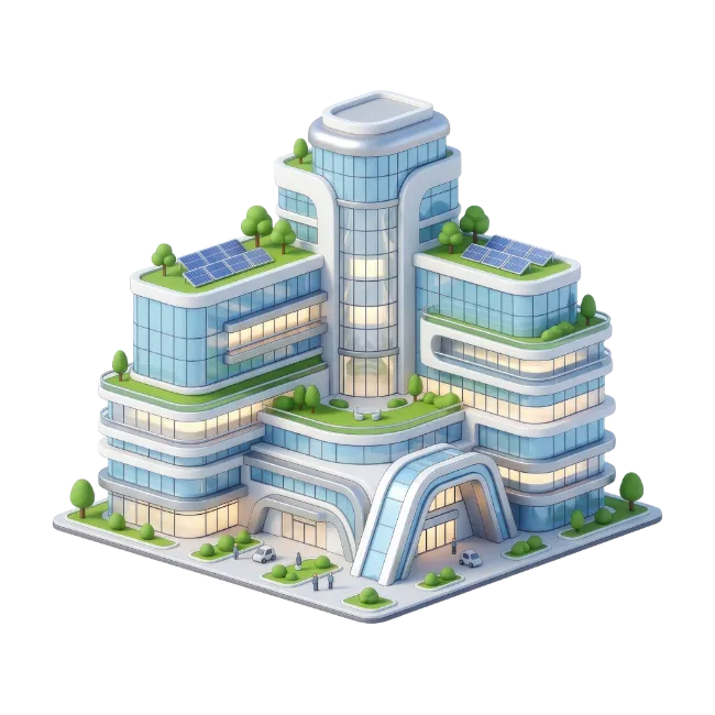 Modern Eco Friendly Office Building