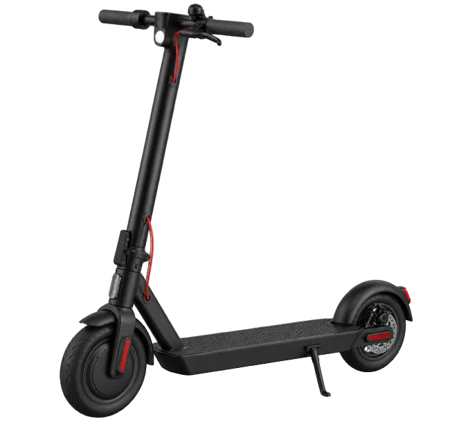 Modern Electric Scooter with Black Finish