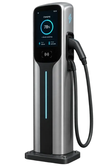 Modern Electric Vehicle Charging Station
