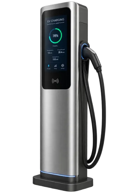 Modern Electric Vehicle Charging Station