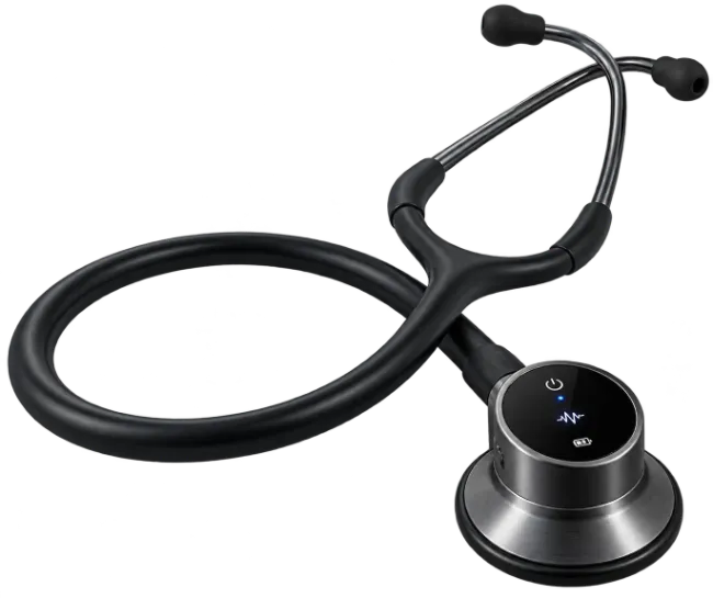 Modern electronic digital stethoscope for medical diagnostics