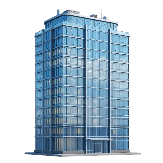 Modern Glass Office Building Architecture
