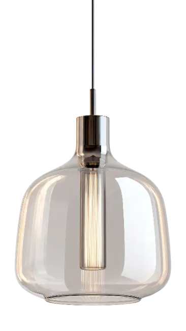 Modern Glass Pendant Light Fixture