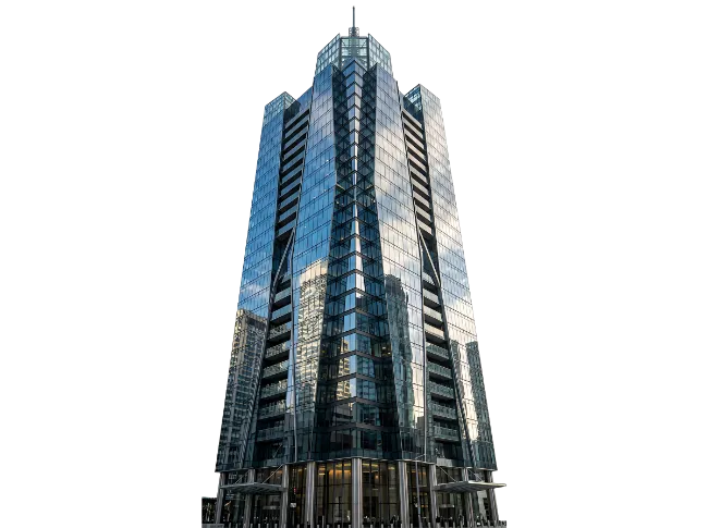 Modern Glass Skyscraper Building