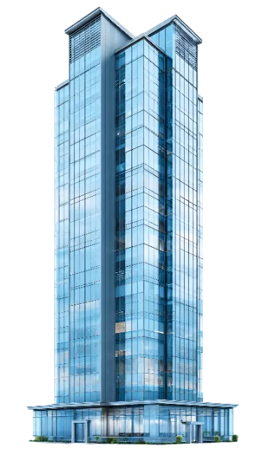 Modern Glass Skyscraper Building