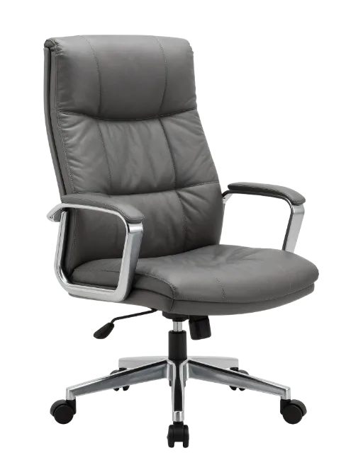 Modern Gray Executive Office Chair