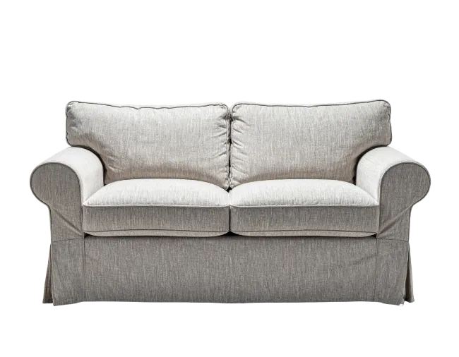 Modern Grey Loveseat Sofa