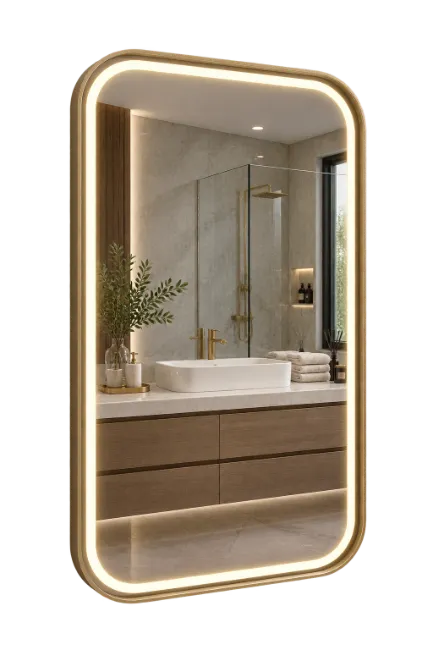 Modern LED Backlit Bathroom Mirror