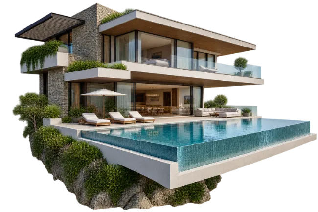 Modern Luxury Villa with Swimming Pool