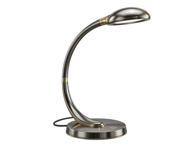 Modern Metallic Desk Lamp
