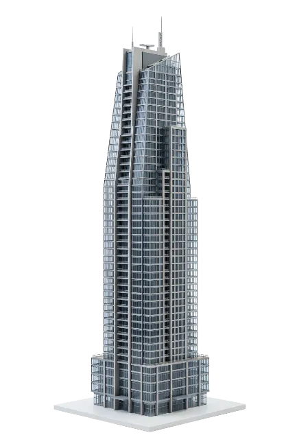 Modern Skyscraper Architectural Building