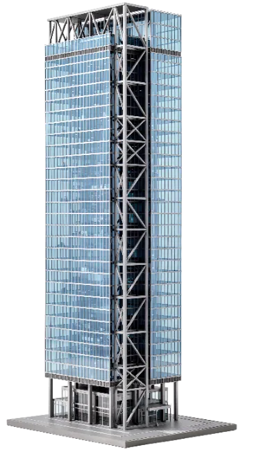Modern Skyscraper Architecture Building